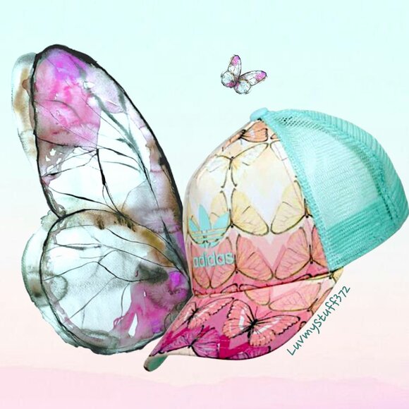 🦋Cute Right?🦋 Adidas Butterfly Cap - Picture 1 of 7